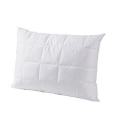 Kissen adjustable / Leinen, Baumwolle und Federchen