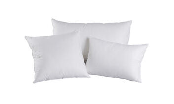 3-Kammer-Kissen medium / Daunen und Federn