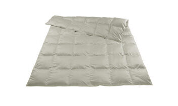 Leichte Ganzjahres Kassettendecke / Eiderdaunen