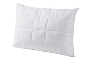 Kissen adjustable / Leinen, Baumwolle und Federchen