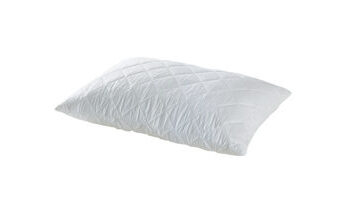 Kissen adjustable / Wildseide, Schurwolle und Federchen