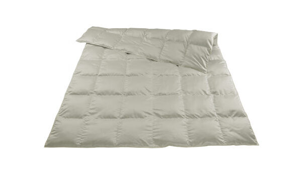 Duvet léger pour toute l'année à cassettes / duvet d'eider