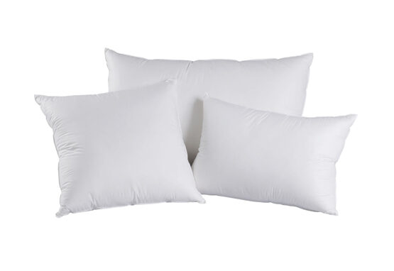 3-Kammer-Kissen medium / Daunen und Federn