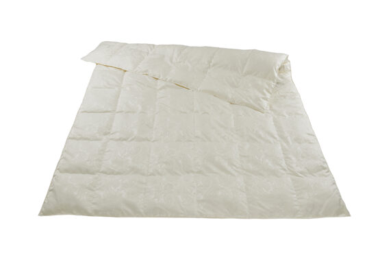 Duvet léger à cassettes / flocons de duvet