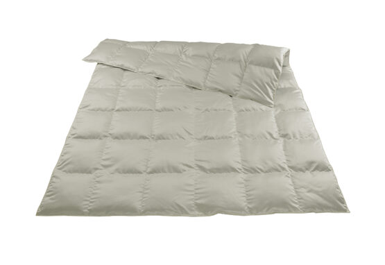Leichte Ganzjahres Kassettendecke / Eiderdaunen