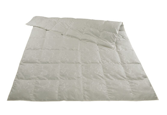 Duvet léger pour toute l'année à cassettes / duvet d'eider